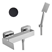 Смеситель для душа Webert Pegaso PE870101560, черный