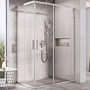 BLSRV2K-120 блестящий+Transparent, дверь для комбинации с дверью