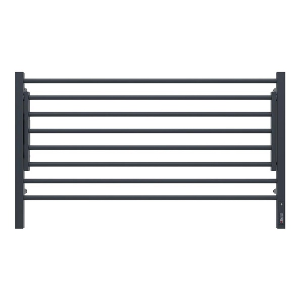 Полотенцесушитель электрический Terminus Горизонт с/п П8 1000х600 КС, черный муар, справа подключение (4670078543325)