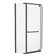 Душевой уголок Knotlor FCD090CG0GM 5-тиугольный 90х90х200, оружейная сталь