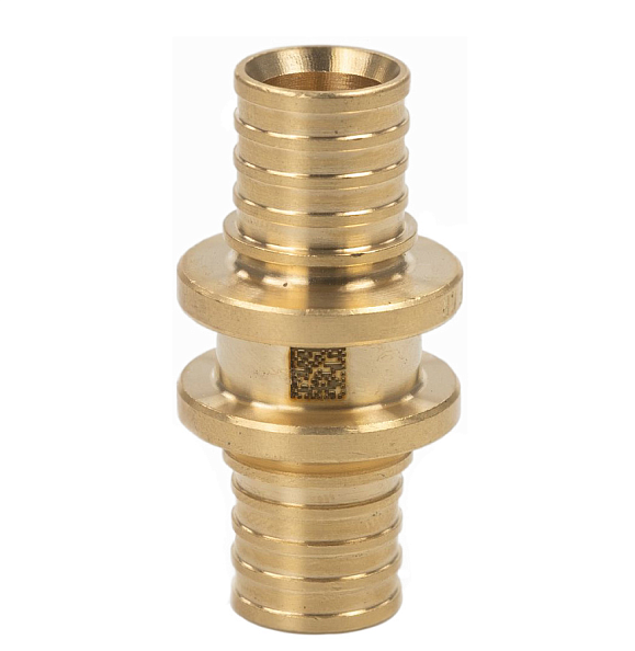 Муфта РЕХАУ соединительная равнопроходная 20, DZR латунь (MX) (11080121001)