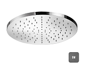 Верхний душ Almar Shower Heads Emotion, 300х300, Brushed PVD Gun Metal (E044040.GM)