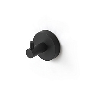 Крючок одинарный, черный матовый, сплав металлов, Sena, IDDIS, SENSB01i41