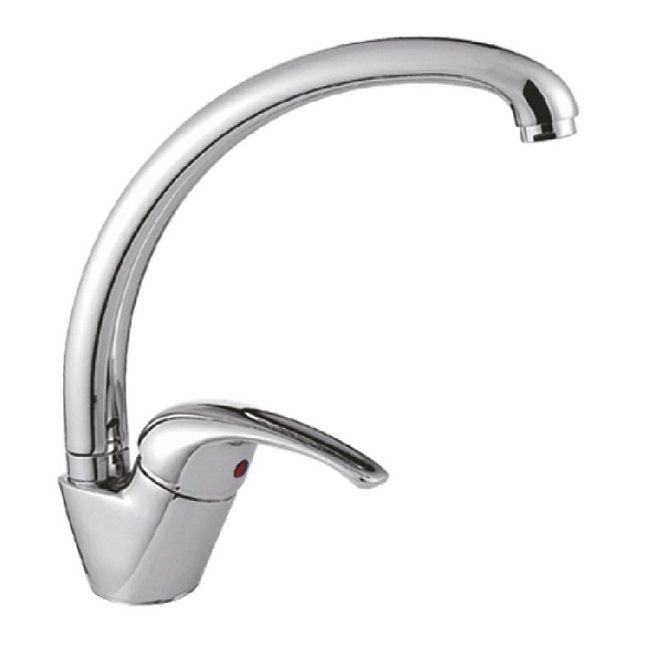 Смеситель для кухни Cron CN4129, хром