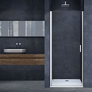 Душевая дверь Vincea Alpha (VDP-3AL650CL) 650х1950 мм, хром, стекло прозрачное