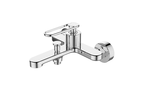 Смеситель для ванны и душа Cezares Momento, хром (MOMENTO-VD-01)