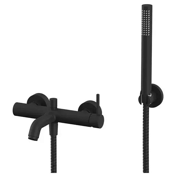 Смеситель для ванны Grocenberg GB8099BL, черный