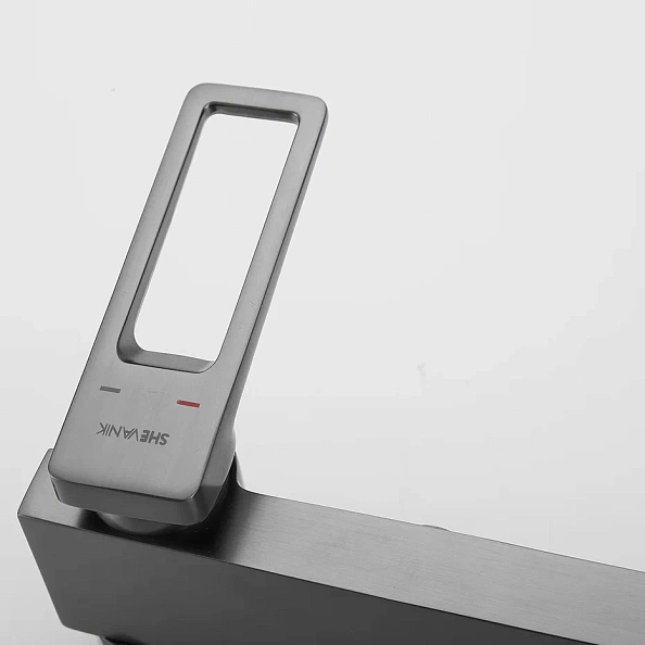 Гигиенический душ со смесителем Shevanik S6805T-1, оружейная сталь