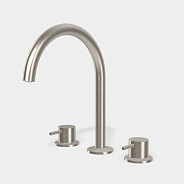 Смеситель для раковины Fima Carlo Frattini Spillo Up, никель брашиованный (F3161SN)