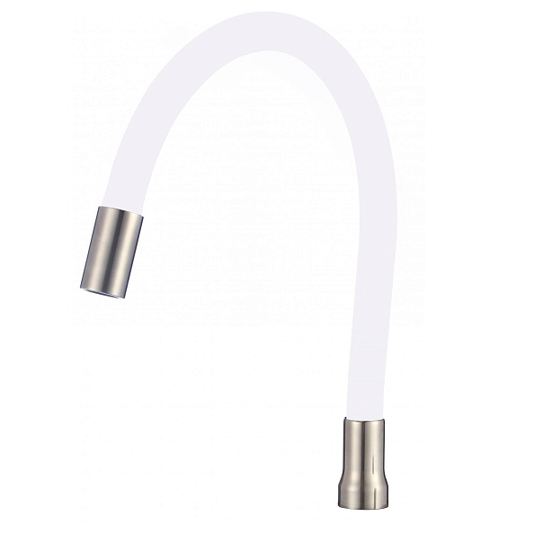 Гибкий излив для кухонного смесителя Savol S-CG02L, белый