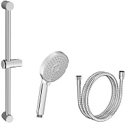 Душевой гарнитур - шланг 150 см, душевая лейка Flat M (3 функции), держатель (60см) 922.00
