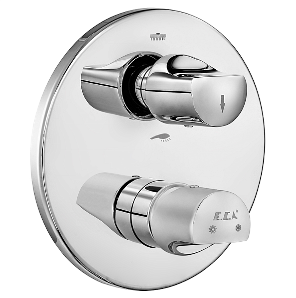 Смеситель для ванны E.C.A MYRA (внешняя часть) (102167203HEX-YDE)