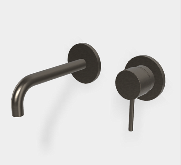 Смеситель для раковины Fima Carlo Frattini Spillo Up, хром черный брашированный (F3051WX9CS)