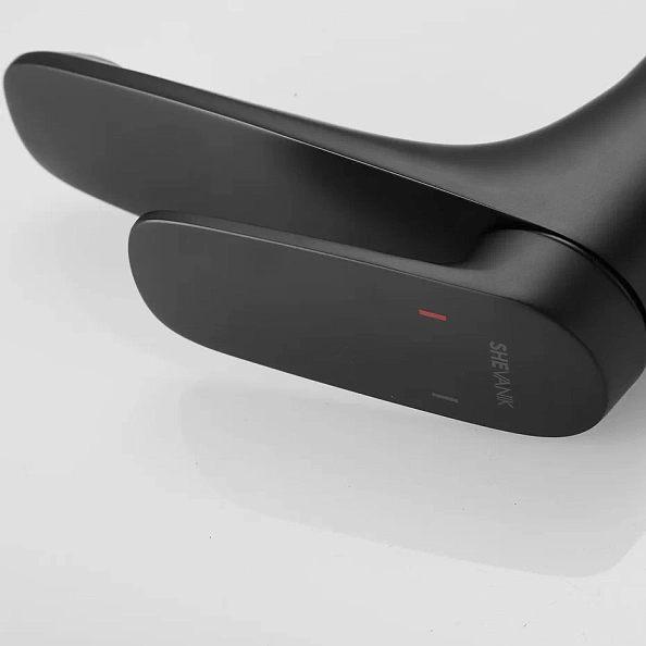 Смеситель для раковины Shevanik S8501H, черный