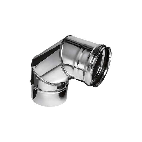 Колено угол 90° Ferrum (430/0,8 мм) Ф200