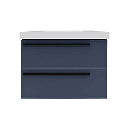 Тумба под раковину подвесная La Fenice Elba TWIN FNC-01-ELB-BG-90-2, синяя