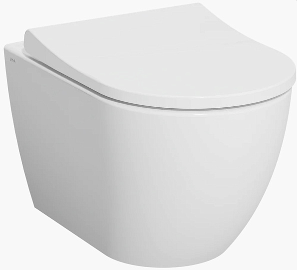 7510B003-0075 Подвесной Безободковый унитаз VitrA Mia Round без крышки