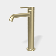 Смеситель для раковины Fima Carlo Frattini Snap, шампань брашированная (F3111LHS)