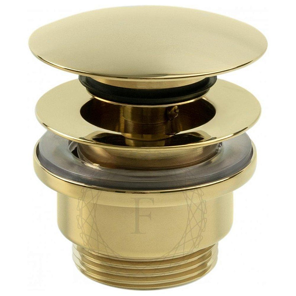 Донный клапан для раковины FILARETE FL75GO, золото