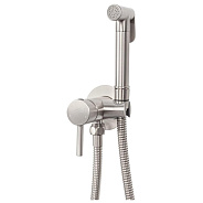 Гигиенический душ со смесителем встраиваемый Hansberge H3099NK, никель