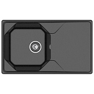Кухонная мойка GranFest UNIQUE 840L, черный