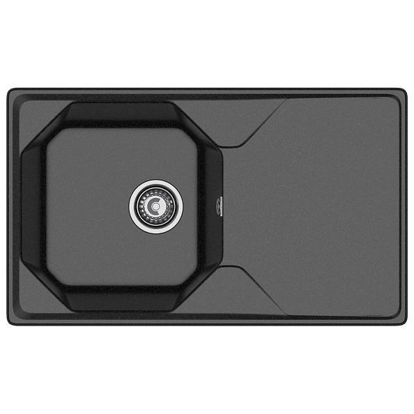 Кухонная мойка GranFest UNIQUE 840L, черный