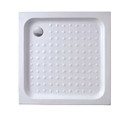 Акриловый поддон Cezares 950х950 мм, белый (TRAY-A-A-95-15-W)