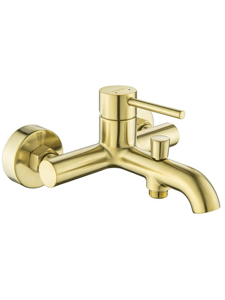 AQ1340BG ЕВРОПА смеситель для ванны, шлиф. золото
