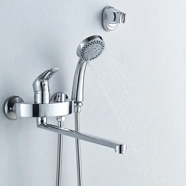Смеситель для ванны Shevanik S5172, хром