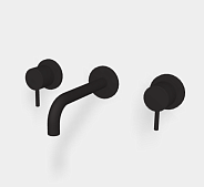 Смеситель для раковины Fima Carlo Frattini Spillo Up, чёрный матовый (F3161/5NS)