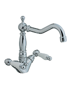 Смеситель для раковины Cisal Arcana Toscana, хром/керамика (TS00052121)