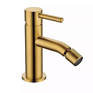 Смеситель для биде Grocenberg GB2094GL, брашированное золото