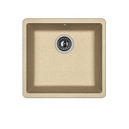 Мойка кухонная иск. камень Флорентина "Вега 400" 440х420х217 бежевый FG подстольная (22.315.C0400.10