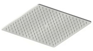 Верхний душ Quadro design 200х200, сталь брашированная (SF030 AS)