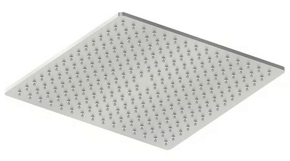 Верхний душ Quadro design 200х200, сталь брашированная (SF030 AS)