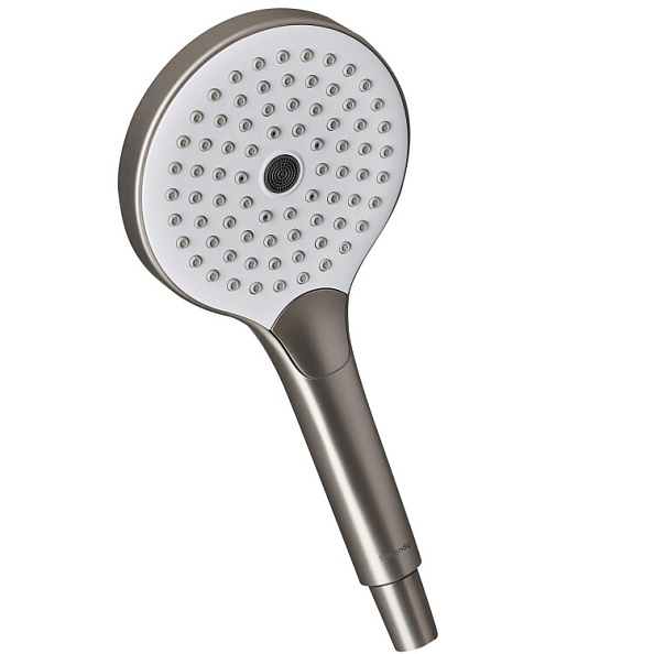 Ручной душ Splendy Sense C 130 никель брашированный/белый (SC21713R3NBW)