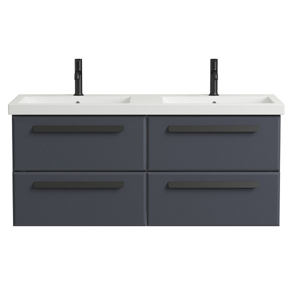 База под раковину подвесная Cezares Eco 1200х480х500, Grafito (ECO-1200-4C-SO-2-GR-P)