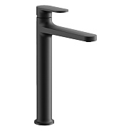 Смеситель для раковины BELZ высокий черный (B11713-7)