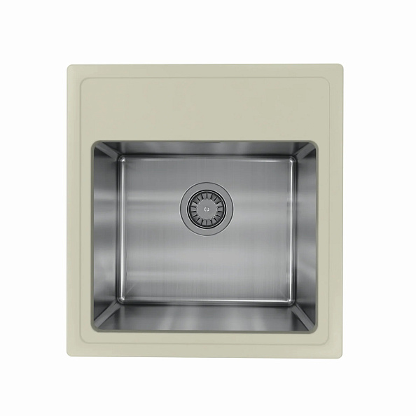 Кухонная мойка Florentina КОМБИ 21.455.B0480.305, грей