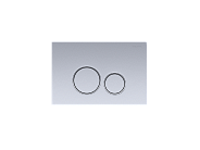 KDI-0000019 (005C) Панель смыва Хром матовая ободок хром (клавиши круглые)