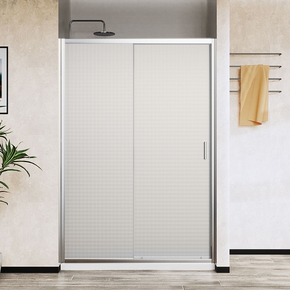 Душевая дверь Vincea City (VDS-5CT120MT) 1200х1950 мм, хром, стекло текстурное