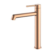 Смеситель Raglo R20.15.33 для раковины высокий монолитный, матовая медь
