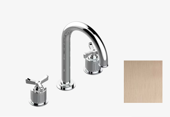 Смеситель для раковины THG Hamptons, Umber matt PVD (G4R H67 152M)