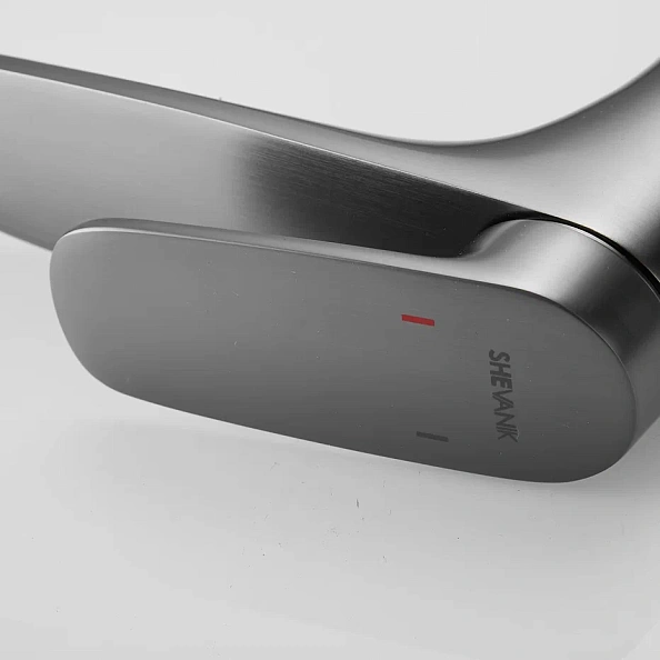 Смеситель для раковины Shevanik S8501T, оружейная сталь