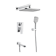 Душевая система встраиваемая Shevanik S4035, хром