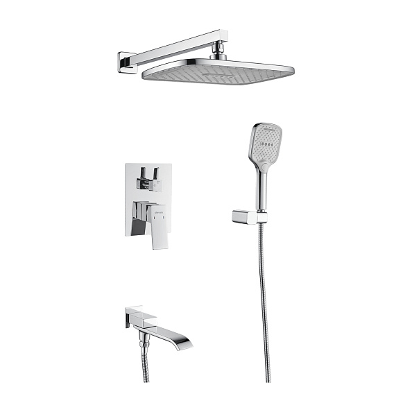 Душевая система встраиваемая Shevanik S4035, хром