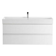 База под раковину подвесная Cezares Molveno 46 1200х460х500, Bianco Ghiaccio (MOLVENO 46-120-2C-SO-BG)