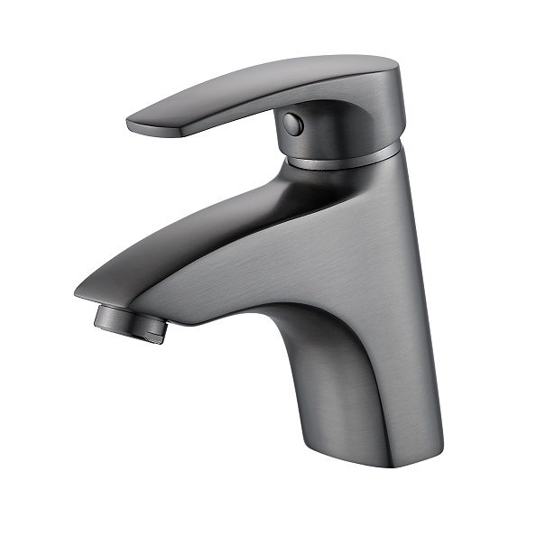 Смеситель для раковины Shevanik S5001T, оружейная сталь