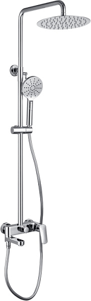 Душевая система AQUATEK 3jet 250 мм AQ2040CR