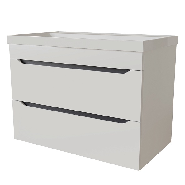 Тумба для ванной MIXLINE "Лайн-80" подвесная  под ум.Fest-80 (Sanita Lux) (553013)